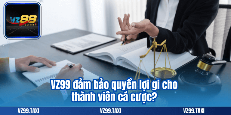 Miễn Trách Nhiệm VZ99 - Cập Nhật Chính Sách Mới Nhất 7 VZ99 đảm bảo quyền lợi gi cho thành viên cá cược?